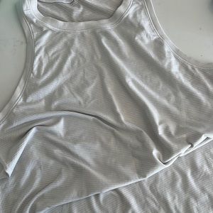 white lululemon swiftly tank top